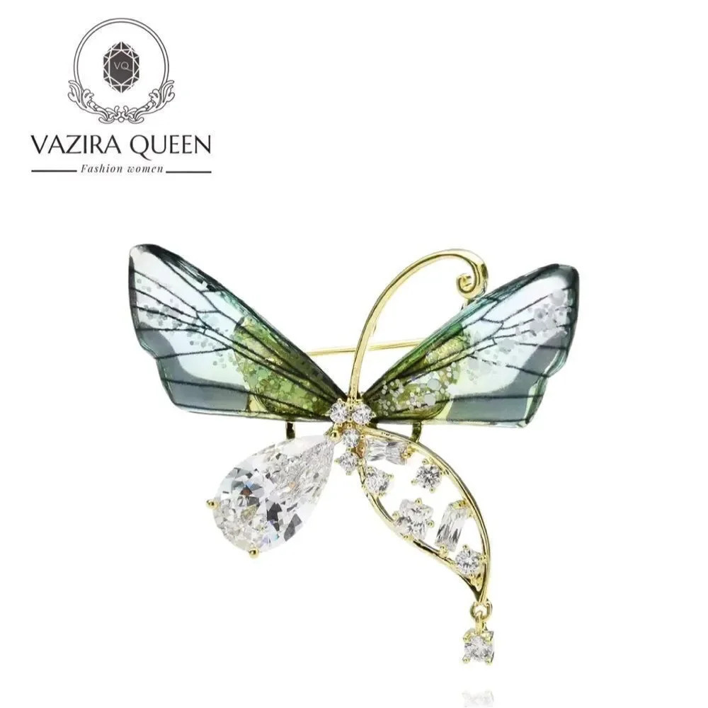VQ Butterfly Brooch - Picture 1 of 6